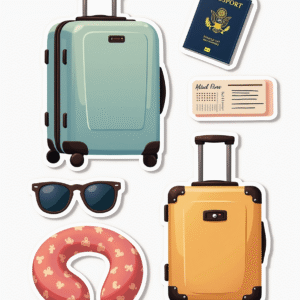 Travel & Exploration - Sticker Sheet v23
